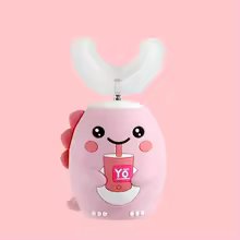 Poppy the Piglet — Blush Pink SnugBrush handle